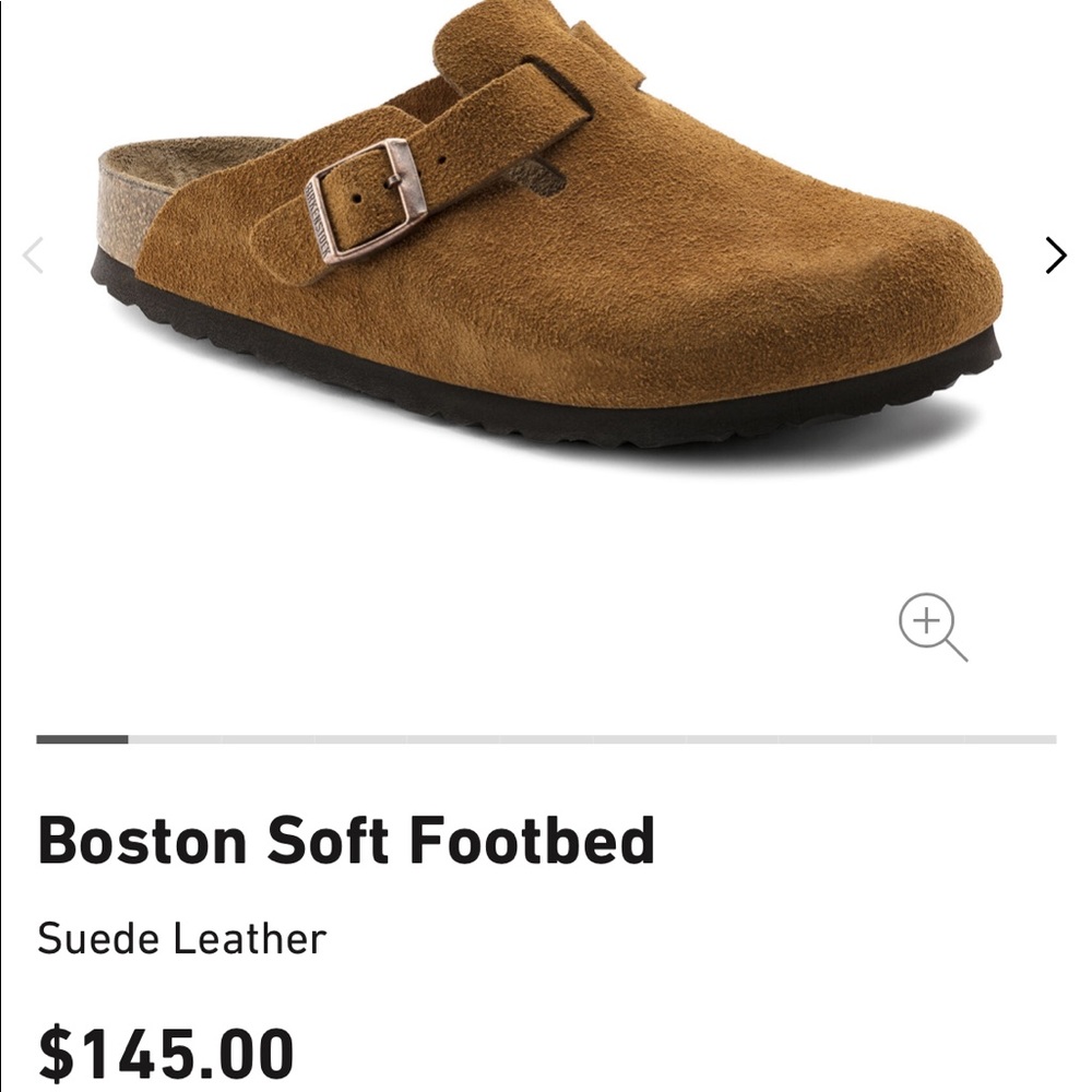 Birkenstock Boston Soft Footbed